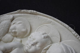 Plaster cast of Virgin and Child roundel (Version 3)
