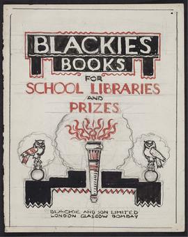 Design for Blackie Books catalogue