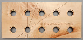 Glasgow Commonwealth Games medal tray (Version 1)