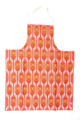Thistle design apron
