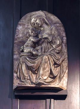 Plaster cast of Virgin and Child (Version 1)