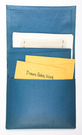 'Drawn Fabric' fold-out booklet (Version 4)