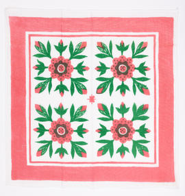 Printed cotton handkerchief