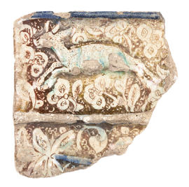 Ceramic tile fragment (Version 1)