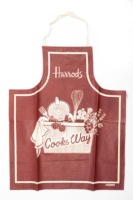 Harrods 'Cooks Way' apron