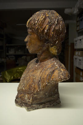 Bust of boy in armour (Version 2)
