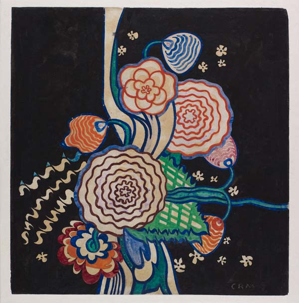 Watercolour by Charles Rennie Mackintosh, 1918-1920