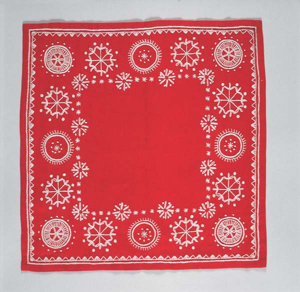 NDS/F/045, Christmas Mat by Ulla Kochum, 1948