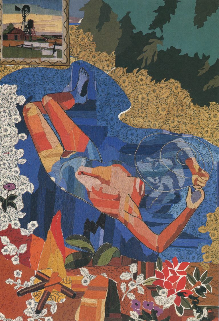 Fake Ophelia, by Steven Campbell, 1991