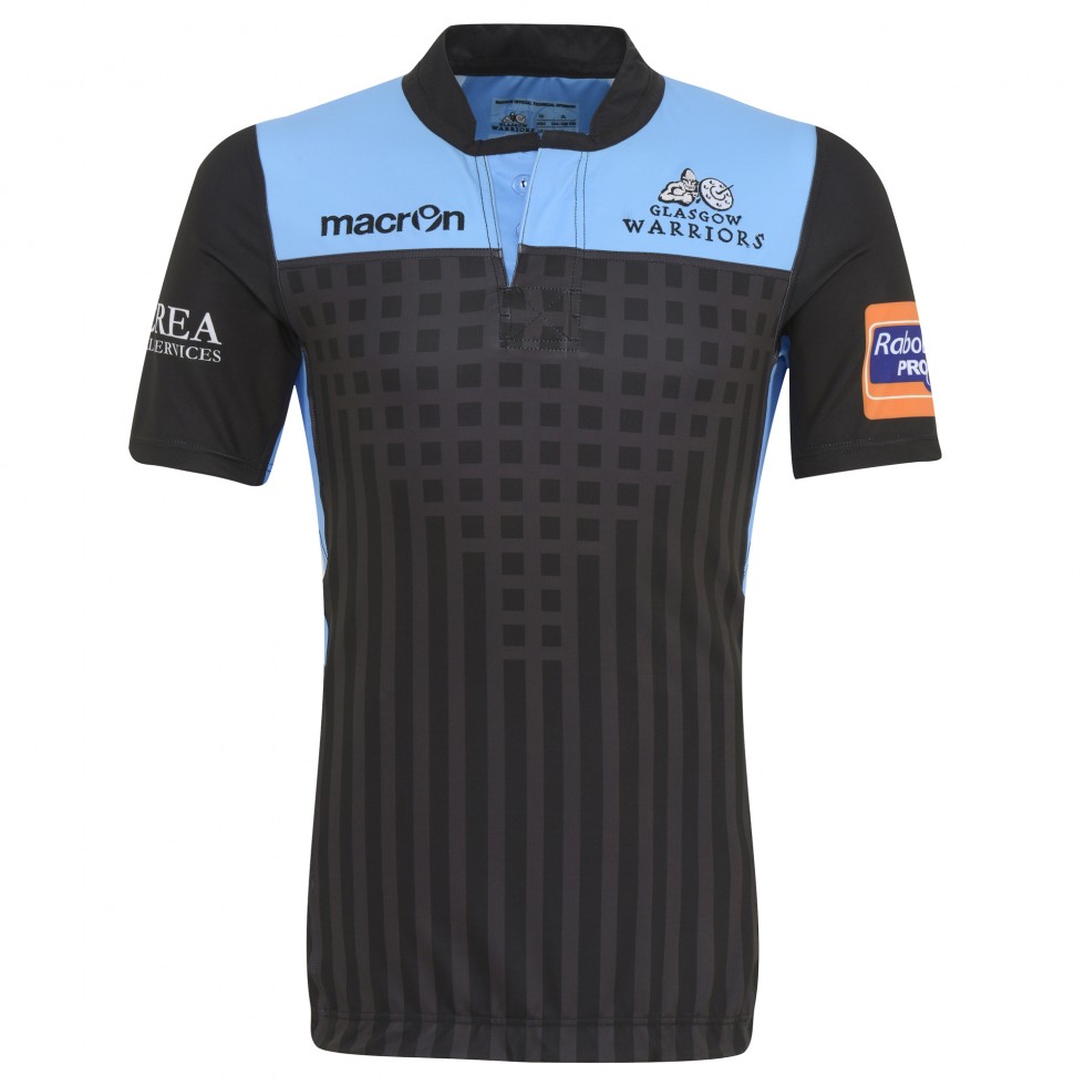 Glasgow Warrior's Shirt. Image courtesy of Macron