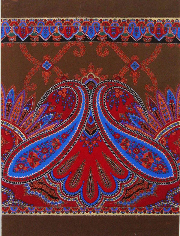 Paisley Shawl Design (GSA Archive reference: DC/08/05/2)