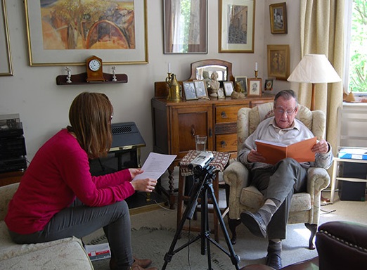 Archivist Susannah Waters interviews Conrad McKenna