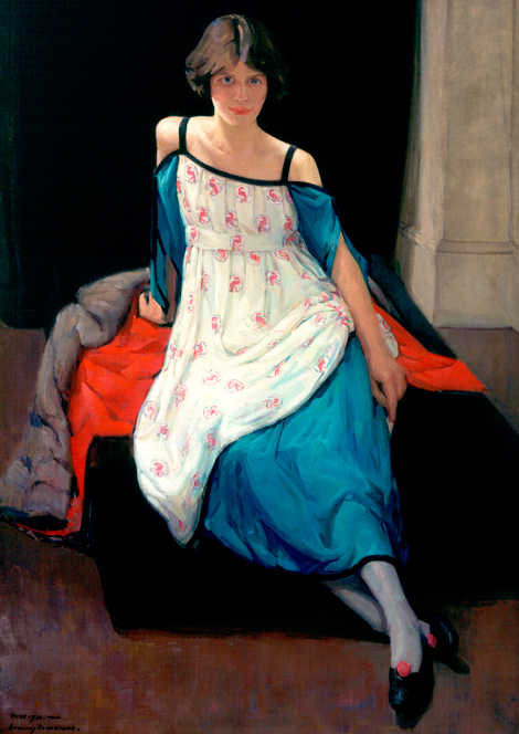 'Anne Finlay' by Dorothy Johnstone. Image courtesy of National Galleries Scotland