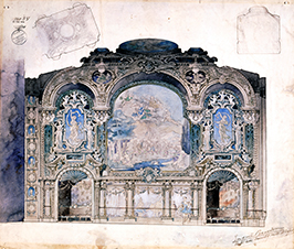 Diploma drawing by Eugene Bourdon. Glasgow School of Art Archives and Collections (archive reference: NMC/377)