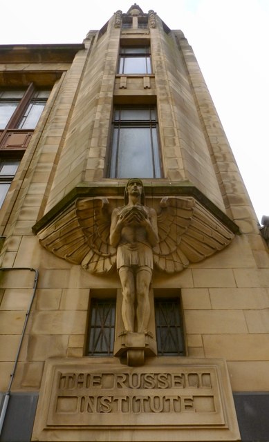 Detail of The Russell Institute. Image courtesy of Georgraph.org.uk. Copyright Lairich Rig and licensed for reuse under this Creative Commons Licence