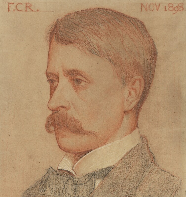Self portrait of Frederick Cayley Robinson