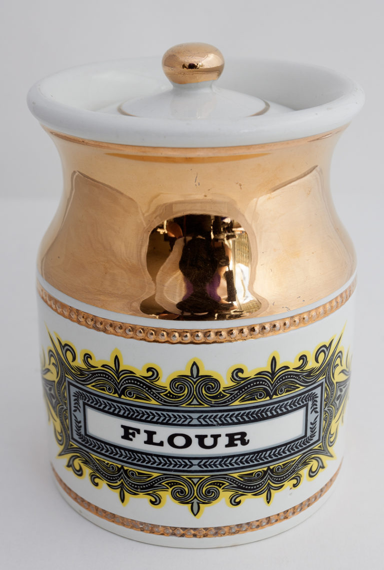 Kitchen Store Jar: Flour by Robert Stewart (1924-1995)