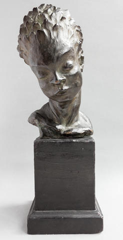 Sculpture of a Faun, by Helen Biggar