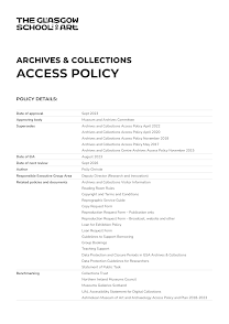 GSA.Archives&Collections.Policy.Access